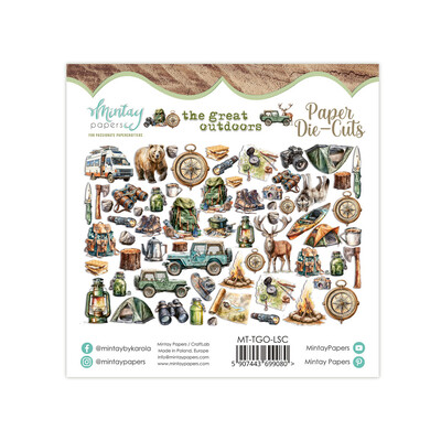 Paper Die Cuts, The Great Outdoors (60pc)