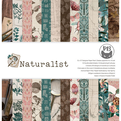 12X12 Paper Pad, Naturalist