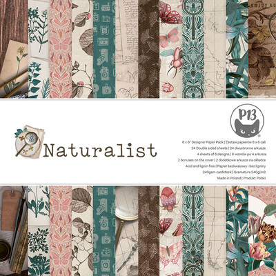 6X6 Paper Pad, Naturalist