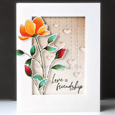 Clear Stamp, Love Blooms