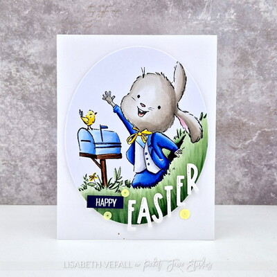 Clear Stamp, Hello, Peter Bunny