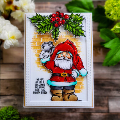 Clear Stamp, Santa Claus Comes Tonight