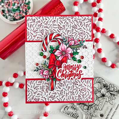 Clear Stamp, Candy Cane Christmas