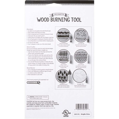 Decorative Wood Burning Tool Kit