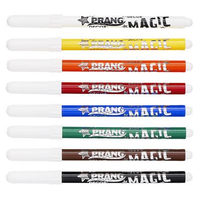Decor Magic Erasable Art Marker Set, 8 Colors