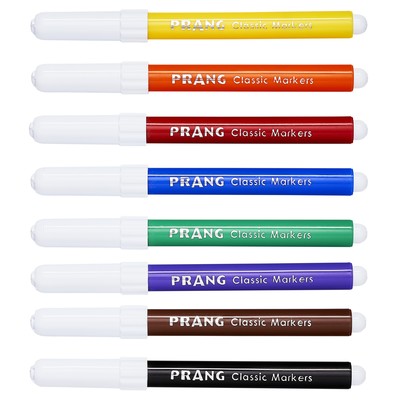 Classic Art Marker Set, Bullet Tip - 8 Colors