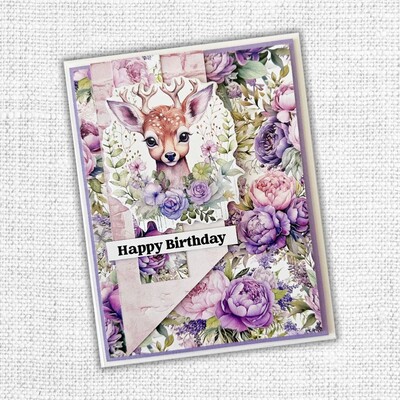 Cut Aparts Paper Pack, Lavender & Roses