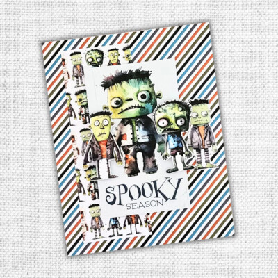 12X12 Paper Collection, Spooky Halloween