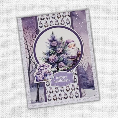 6X8 Die Cuts & Sentiments, Enchanting Christmas