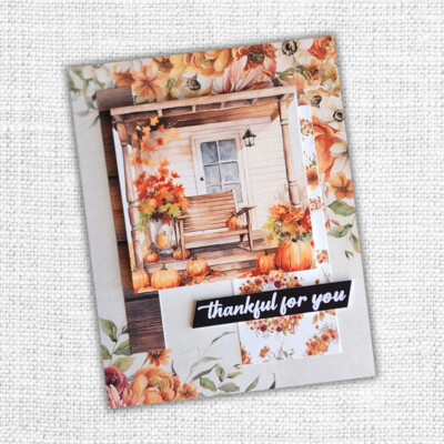 12X12 Paper Collection, Autumn Florals