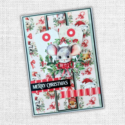 Papercuts Cardmaking Kit, Woodland Christmas