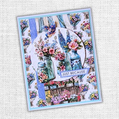 12X12 Paper Collection, Flower Shoppe