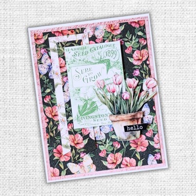 6X6 Paper Collection, Flower Shoppe