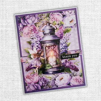 12X12 Paper Collection, Lavender & Fairies