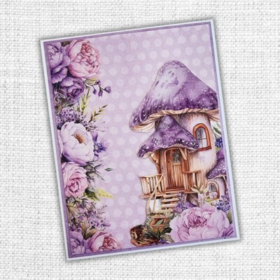 6X6 Paper Collection, Lavender & Fairies