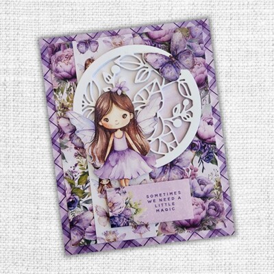 6X6 Paper Collection, Lavender & Fairies Basics