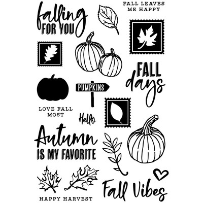 Clear Stamp, Simple Vintage Country Harvest