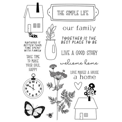 Clear Stamp, The Simple Life