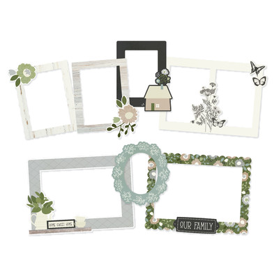 Chipboard Frames, The Simple Life