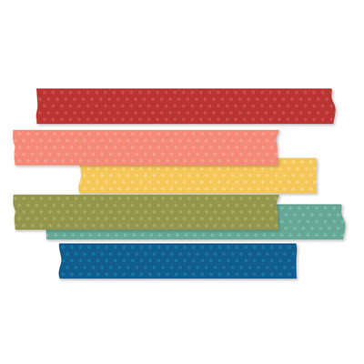 Color Vibe Washi Tape, Bolds