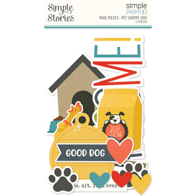 Simple Pages Page Pieces, Pet Shoppe Dog