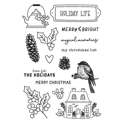 Clear Stamp, The Holiday Life