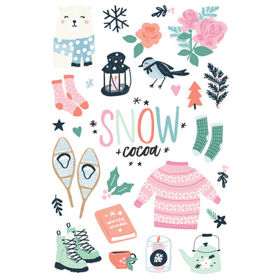 Sticker Book, Winter Wonder
