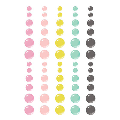 Enamel Dots, True Colors