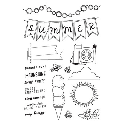 Clear Stamp, Summer Snapshots