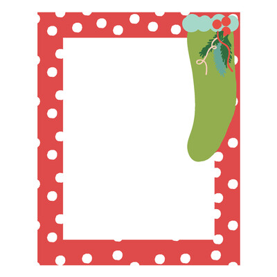 Chipboard Frames, Santa's Village