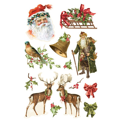 Sticker Book, Simple Vintage Yuletide