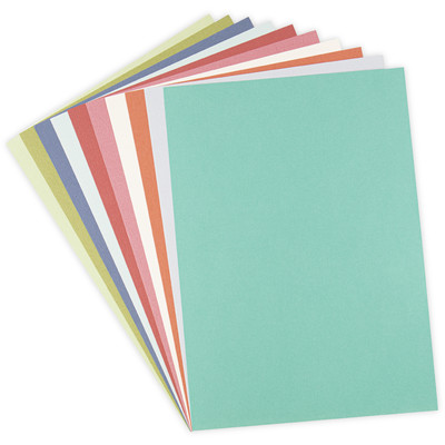 Surfacez 8.5X11 Cardstock Pack, Botanical Colors