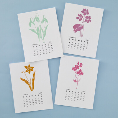 BetterPress Press Plates Bundle, Florals Through the Years