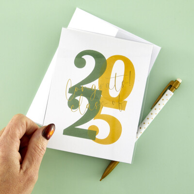 BetterPress Press Plates, Color Mix Celebrations - Bold Color Mix Numbers