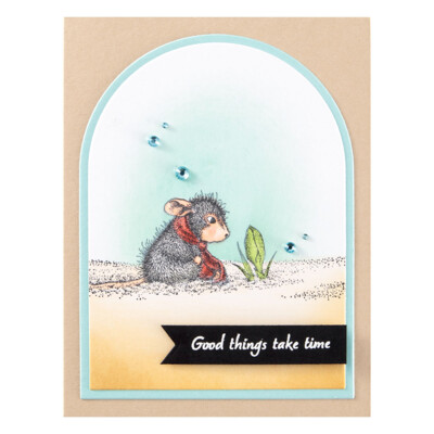 Cling Stamp, House-Mouse Sweet Moments - Wishing for Spring