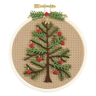 Die, Faux Embroidered Spruce