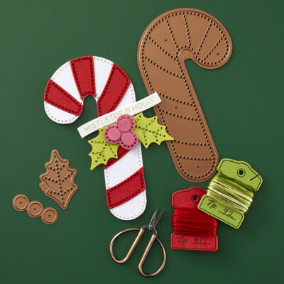 Die, Felt Stitch & Create - Felt Candy Cane