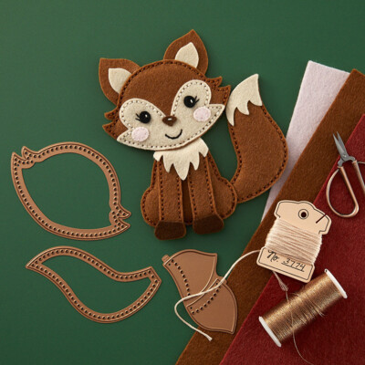 Die, Felt Stitch & Create - Felt Forest Fox