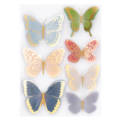 Dimensional Stickers, Serenade of Autumn - Autumn Butterfly