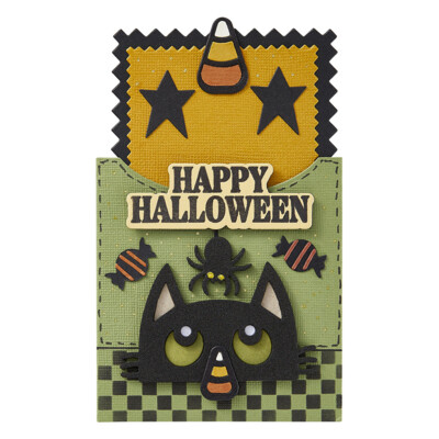 Clear Stamp & Die Set, Halloween Gifting