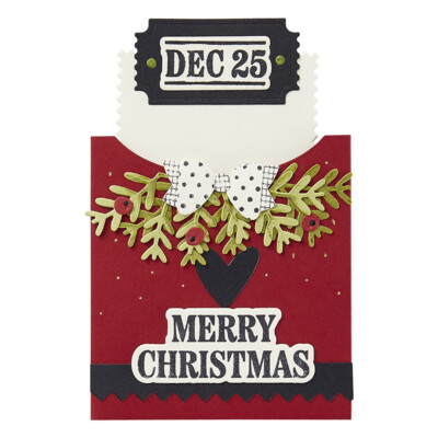 Clear Stamp & Die Set, Christmas Gifting