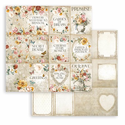 15.24X15.24cm (6"X6") Paper Pad, Romantic Collection Garden of Promises