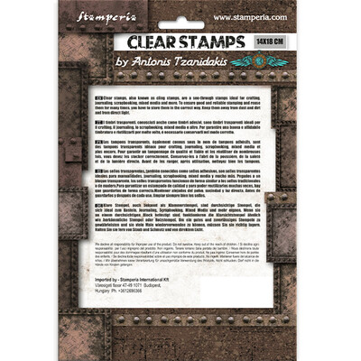 Clear Stamp, Sir Vagabond in Fantasy World - 2 Borders