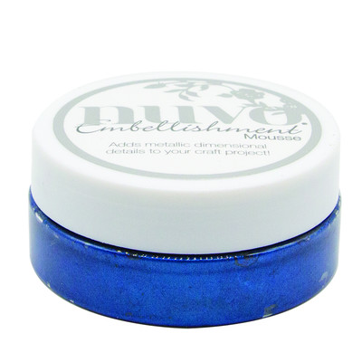 Nuvo Embellishment Mousse, High Tide Blue