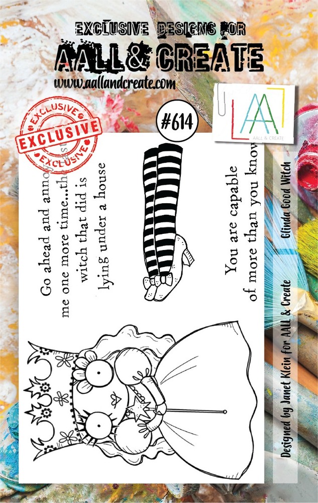 Clear Stamp Set, #614 - Glinda Good Witch
