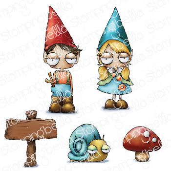 Cling Stamp, Oddball Gnome Kids