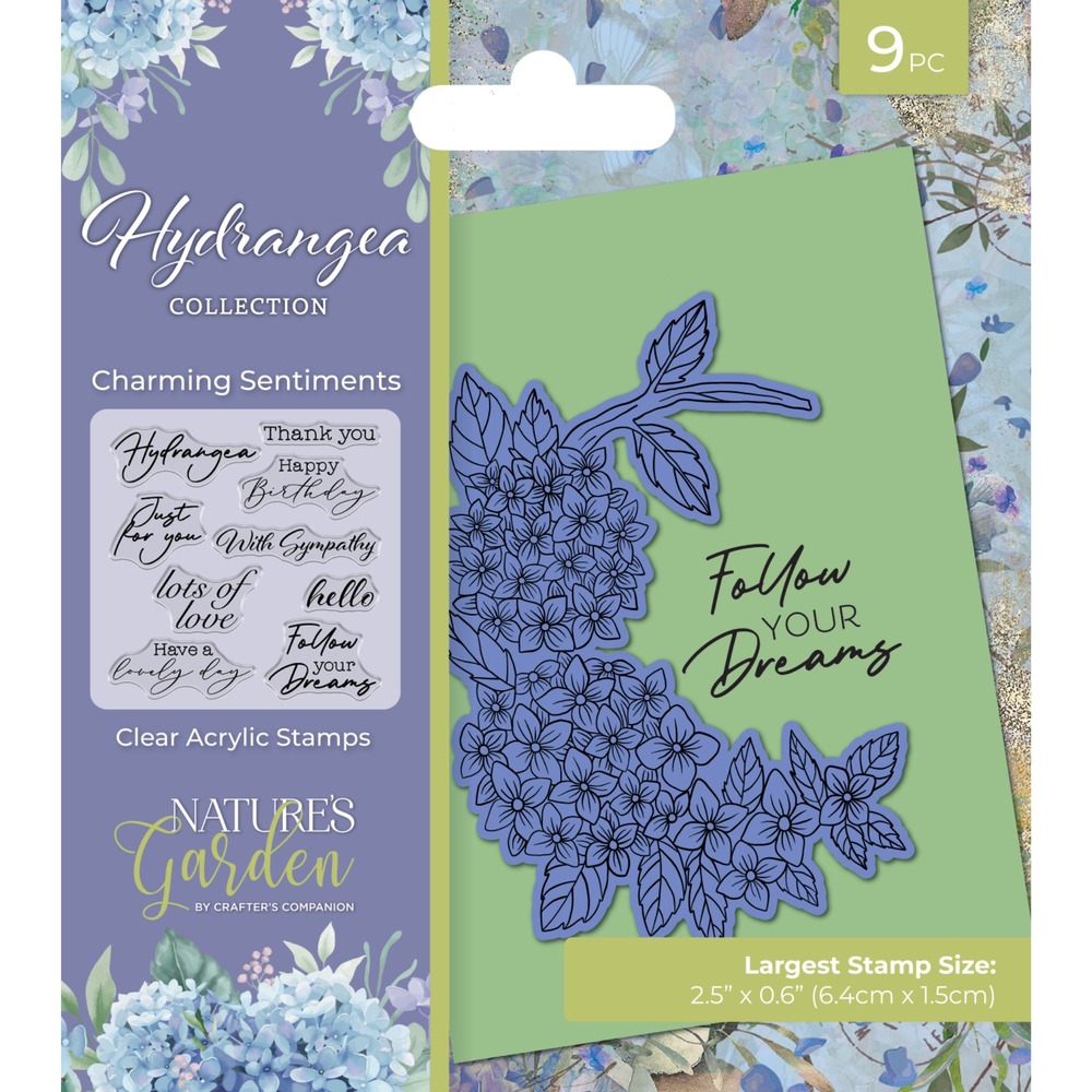 Crafter's Companion Clear Stamps - Summer Garden