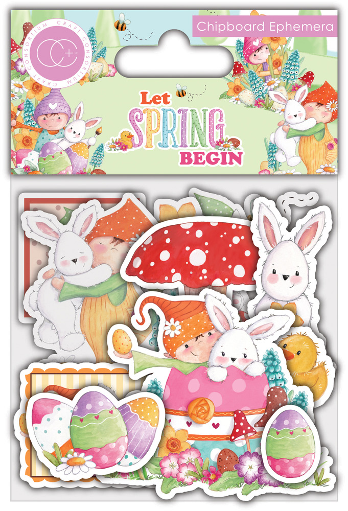 CRAFT CONSORTIUM 6x6 Paper Pad: Let Spring Begin - Scrapbook