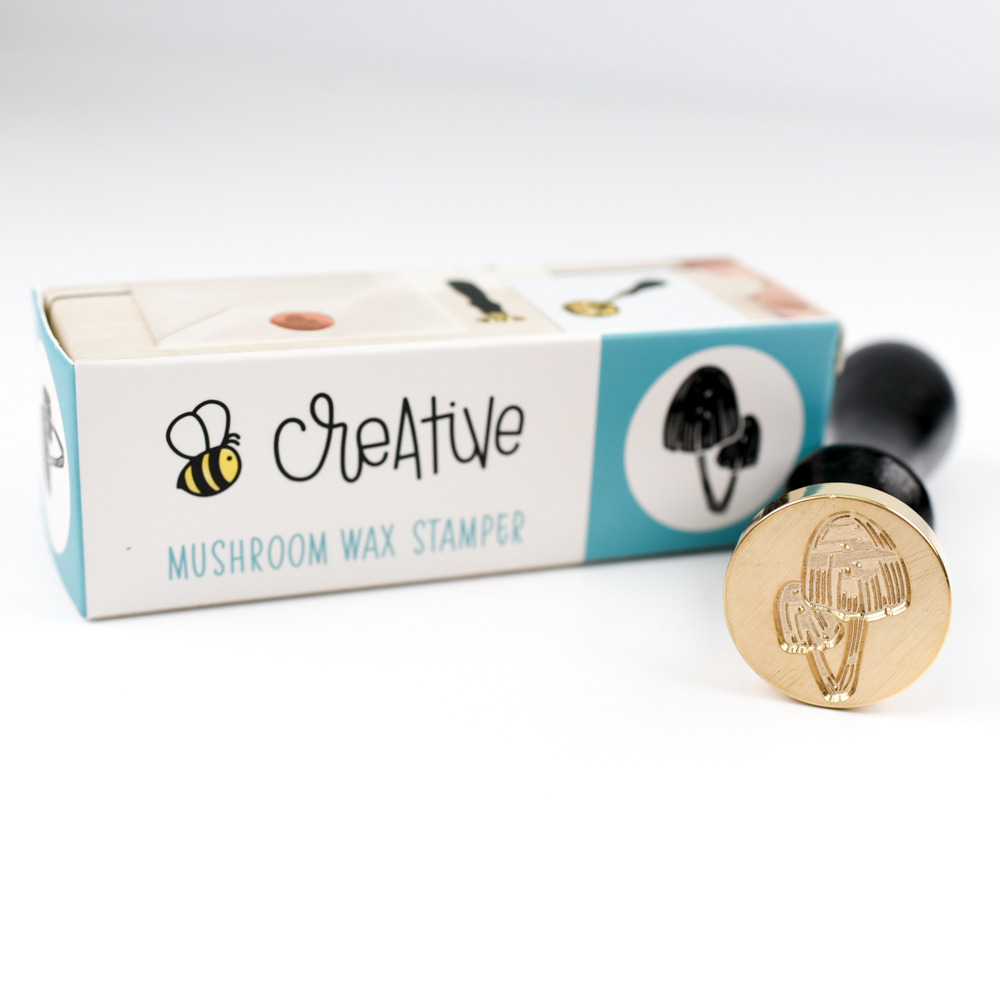 Honey Bee Stamps Bee Creative Wax Stamper, Mushroom in Courtenay