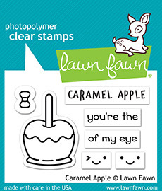 Clear Stamp, Caramel Apple